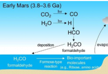 火星上过去存在生命的可能性：生物分子可能源自大气中的甲醛